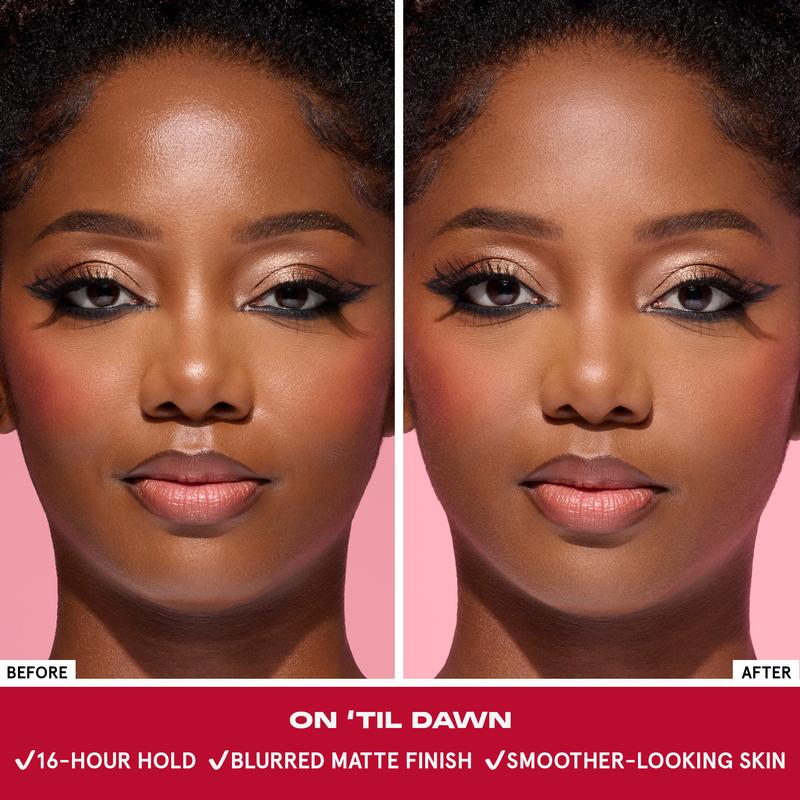 ONE/SIZE On 'Til Dawn Mattifying Waterproof Setting Spray 3.4 oz - Transferproof, 16 HR Matte Finish, Oil-Control & Pore-Tightening Formula