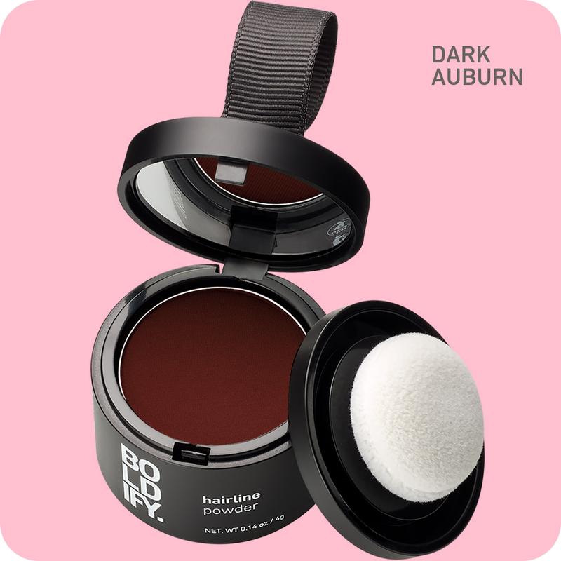 Hairline Powder - Root Touch Up Hair Color for Gray Coverage - Bald Spot Concealing Hair Powder for Women & Men - 48-Hour Stain-Proof - Haircare Thickening