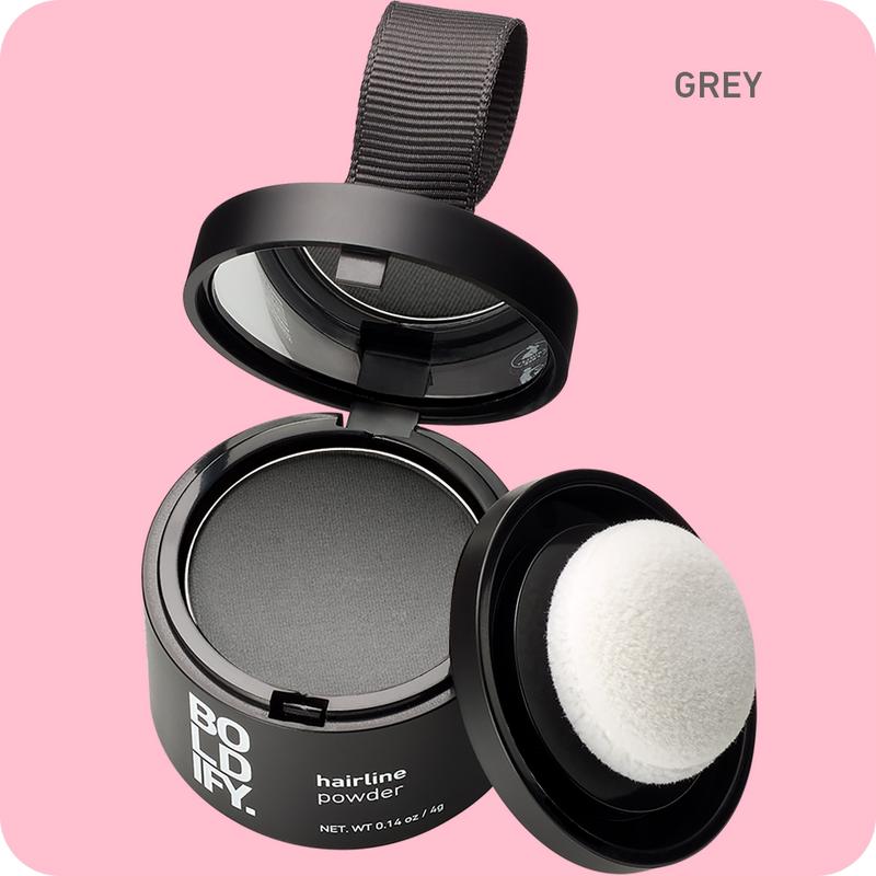 Hairline Powder - Root Touch Up Hair Color for Gray Coverage - Bald Spot Concealing Hair Powder for Women & Men - 48-Hour Stain-Proof - Haircare Thickening