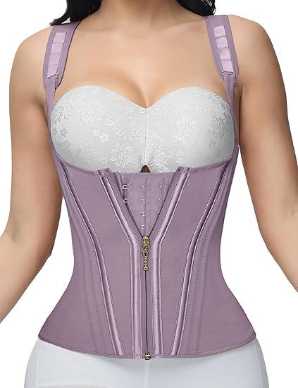 Corset for Women Sports Girdle Workout Shapewear with Adjustable Shoulder Strap