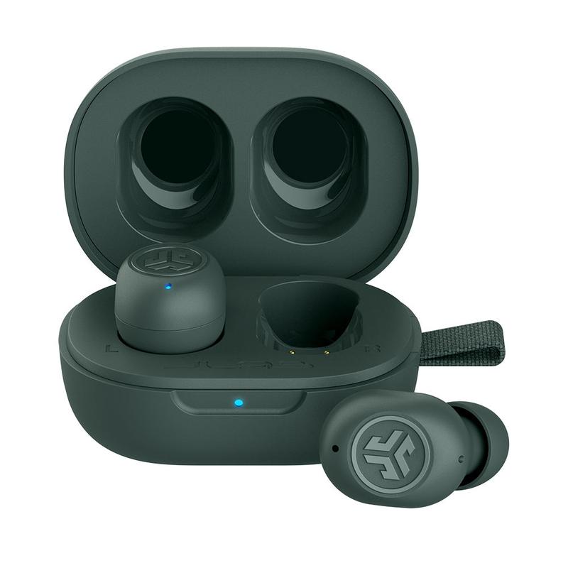 JLab JBuds Mini Earbuds - Smallest Bluetooth Earphones, IP55 Splash/Dust Proof, Custom EQ, Customizable Touch Controls, Safety Be Aware Mode, 20HR Battery Life, Earbuds For Sleeping, Android iPhone