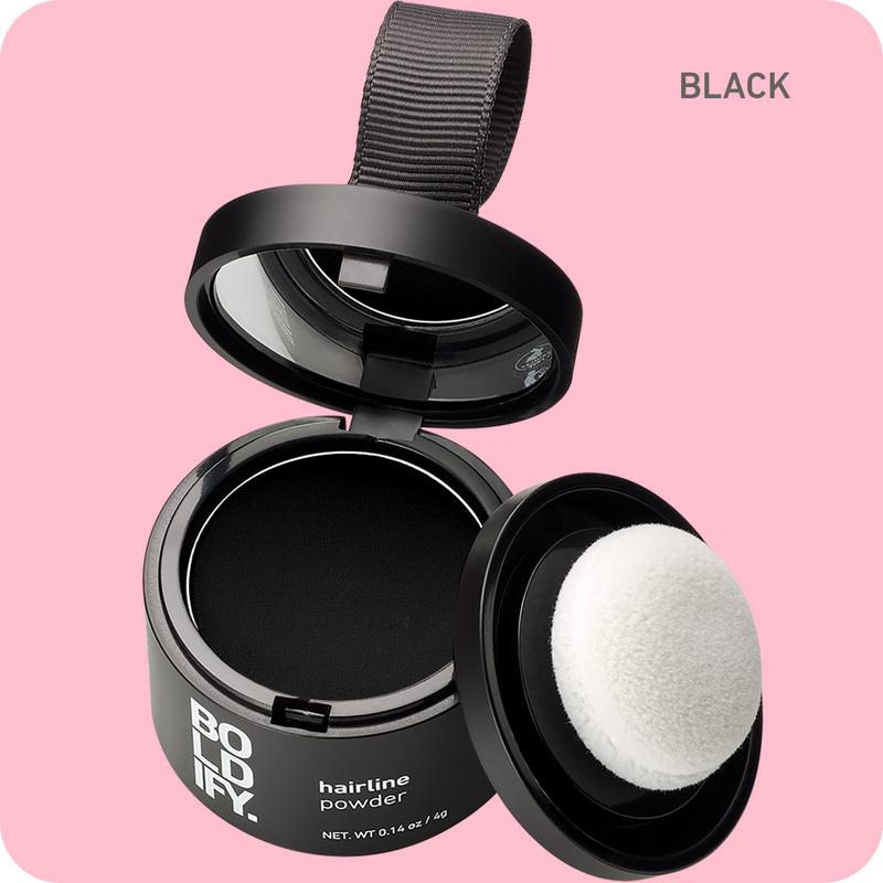Hairline Powder - Root Touch Up Hair Color for Gray Coverage - Bald Spot Concealing Hair Powder for Women & Men - 48-Hour Stain-Proof - Haircare Thickening
