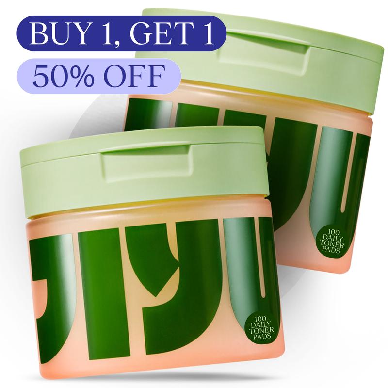 Jiyu Korean Skincare Anti-Aging, Dark Spot & Wrinkle Minimizing Toner Pads with Snail Mucin, Centella Asiatica, Niacinamide, Peptide Complex - 100 ct.
