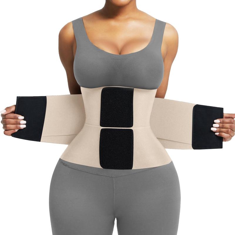 FeelinGirl Belt Waist Cincher Ab Belt Tummy Control Body Shaper with Triple Wrap WomenB Comfortable Fabrics Nylon Adjustable Multicolor Lady Festival Womenswear Lady Comfort Fabrics Womenswear Fits Sexy Waist Trainer