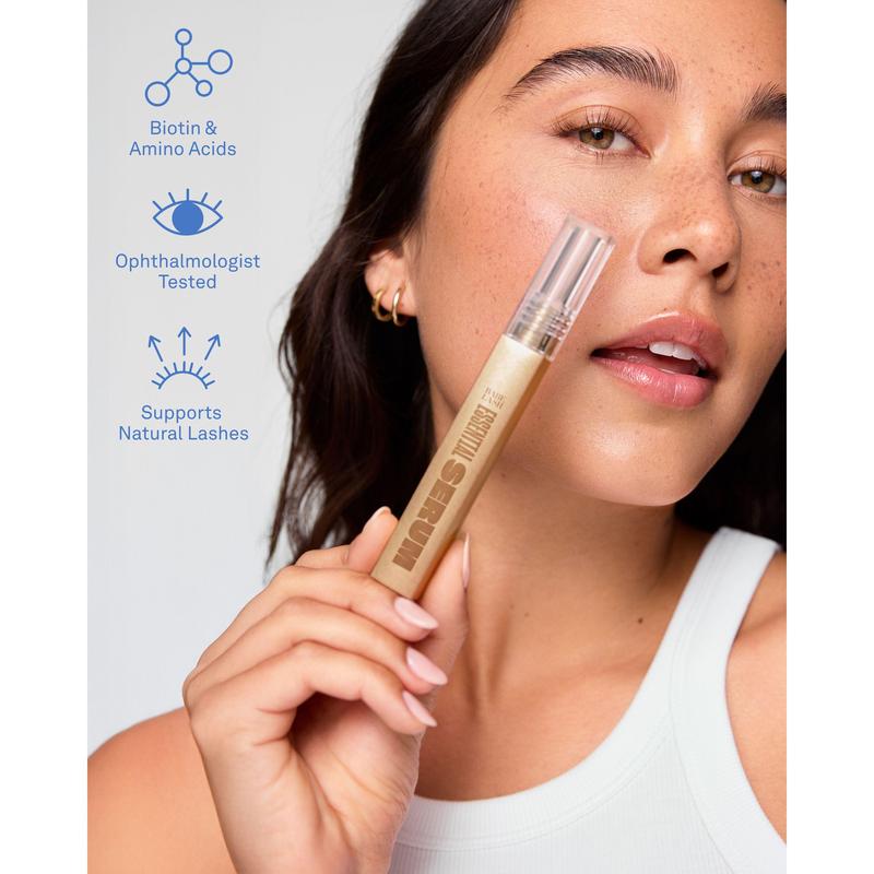 Essential Lash Serum, Longer Looking Eyelashes, Advanced Lash Enhancing Treatment with Biotin & Amino Acids for Natural Lashes & Lash Extensions, Vegan & Cruelty-Free
