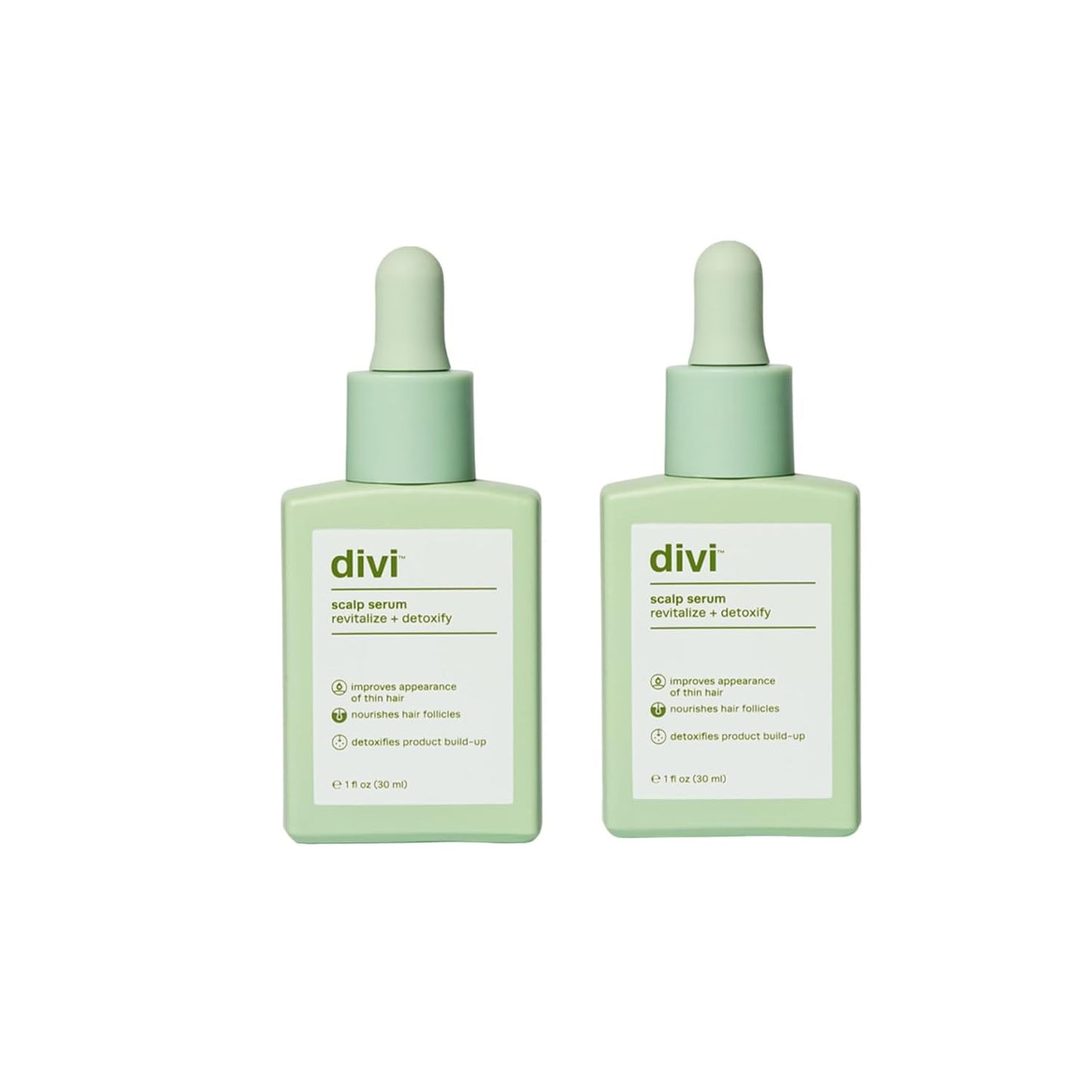 Divi Scalp Serum for Fuller, Thicker-Looking Hair & Healthy Scalp, 30ml - 1 Pack Haircare Blend