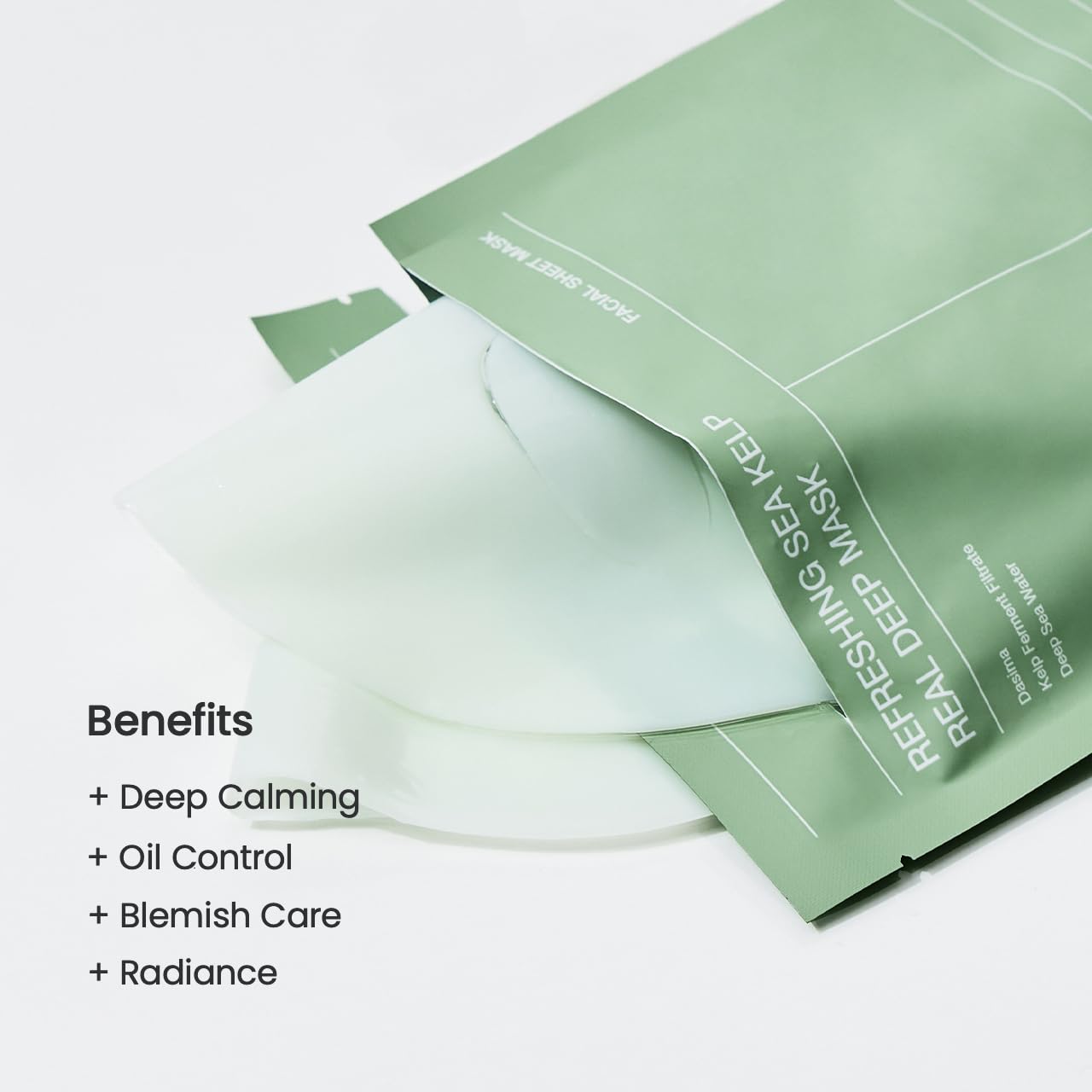 Bio-Collagen Real Deep Mask, Hydrating Overnight Hydrogel Mask, Pore Minimizing, Elasticity Improvement, Korean Skincare | 1.19oz(34g) x 4ea