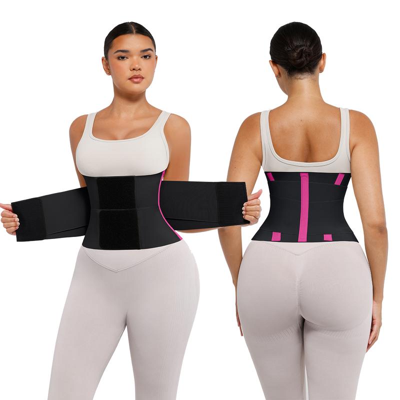 FeelinGirl Belt Waist Cincher Ab Belt Tummy Control Body Shaper with Triple Wrap WomenB Comfortable Fabrics Nylon Adjustable Multicolor Lady Festival Womenswear Lady Comfort Fabrics Womenswear Fits Sexy Waist Trainer