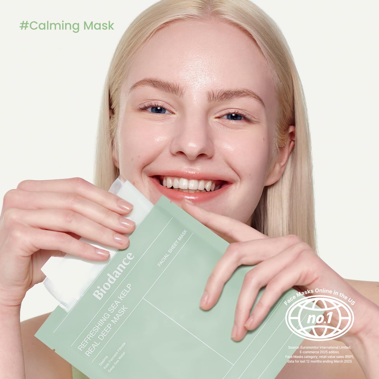Bio-Collagen Real Deep Mask, Hydrating Overnight Hydrogel Mask, Pore Minimizing, Elasticity Improvement, Korean Skincare | 1.19oz(34g) x 4ea