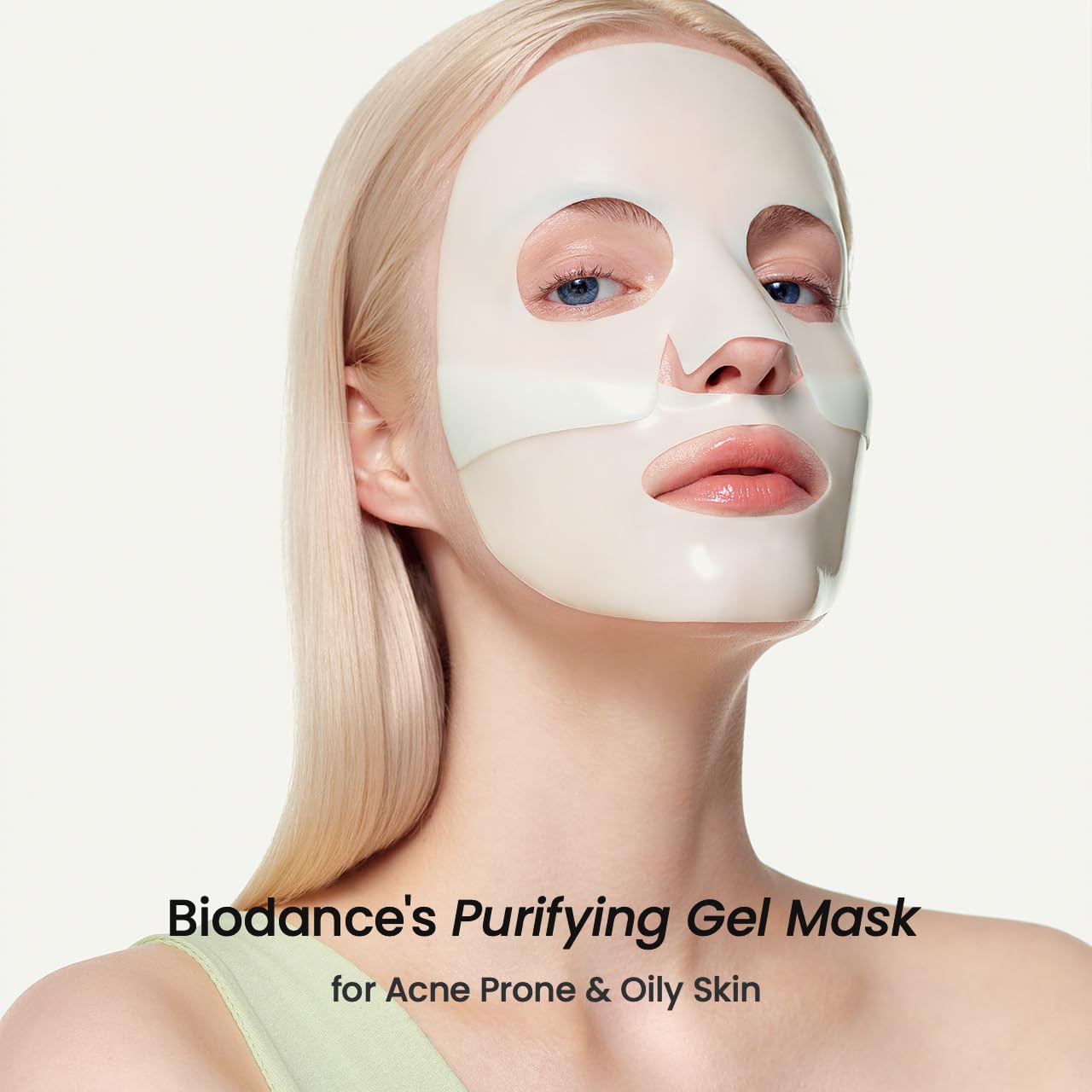 Bio-Collagen Real Deep Mask, Hydrating Overnight Hydrogel Mask, Pore Minimizing, Elasticity Improvement, Korean Skincare | 1.19oz(34g) x 4ea