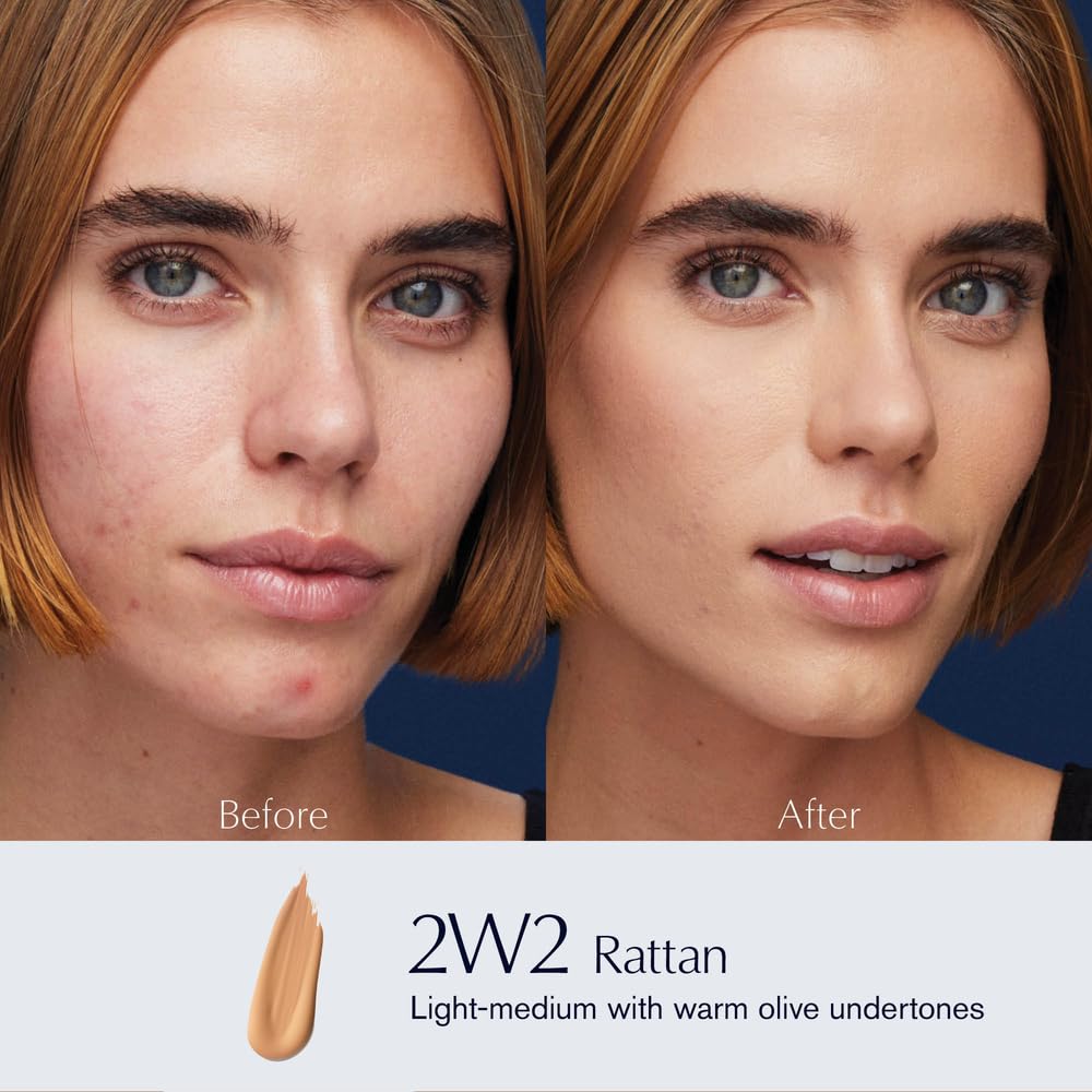 Estée Lauder Double Wear Stay-in-Place 24-Hour Long-Wear Matte Foundation Makeup, 1 Fl Oz