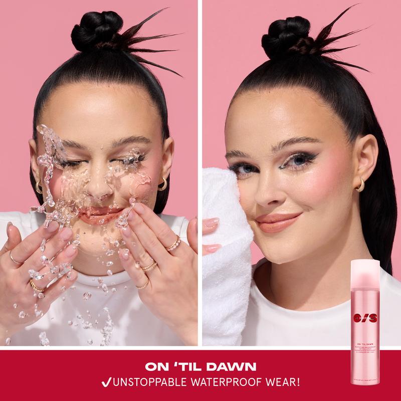 ONE/SIZE On 'Til Dawn Mattifying Waterproof Setting Spray 3.4 oz - Transferproof, 16 HR Matte Finish, Oil-Control & Pore-Tightening Formula