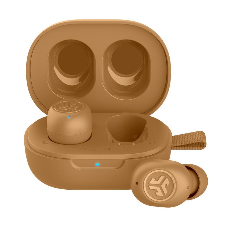 JLab JBuds Mini Earbuds - Smallest Bluetooth Earphones, IP55 Splash/Dust Proof, Custom EQ, Customizable Touch Controls, Safety Be Aware Mode, 20HR Battery Life, Earbuds For Sleeping, Android iPhone
