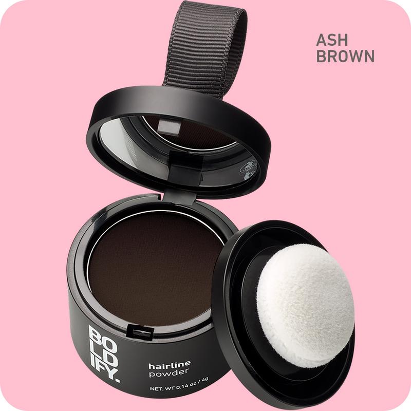 Hairline Powder - Root Touch Up Hair Color for Gray Coverage - Bald Spot Concealing Hair Powder for Women & Men - 48-Hour Stain-Proof - Haircare Thickening