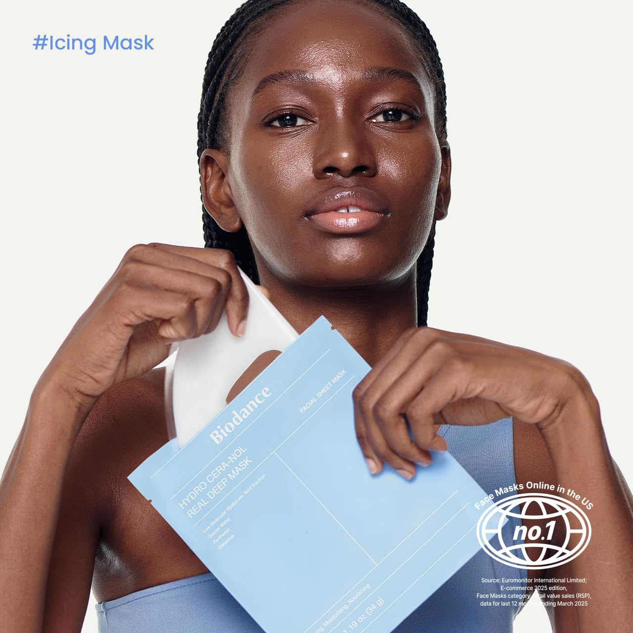 Bio-Collagen Real Deep Mask, Hydrating Overnight Hydrogel Mask, Pore Minimizing, Elasticity Improvement, Korean Skincare | 1.19oz(34g) x 4ea