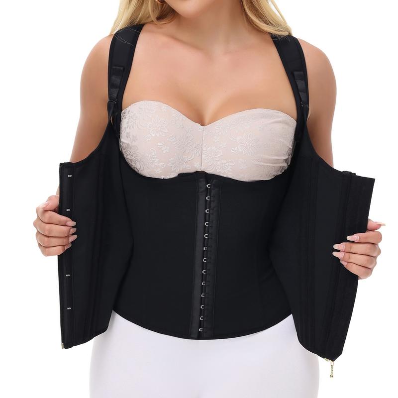 Corset for Women Sports Girdle Workout Shapewear with Adjustable Shoulder Strap