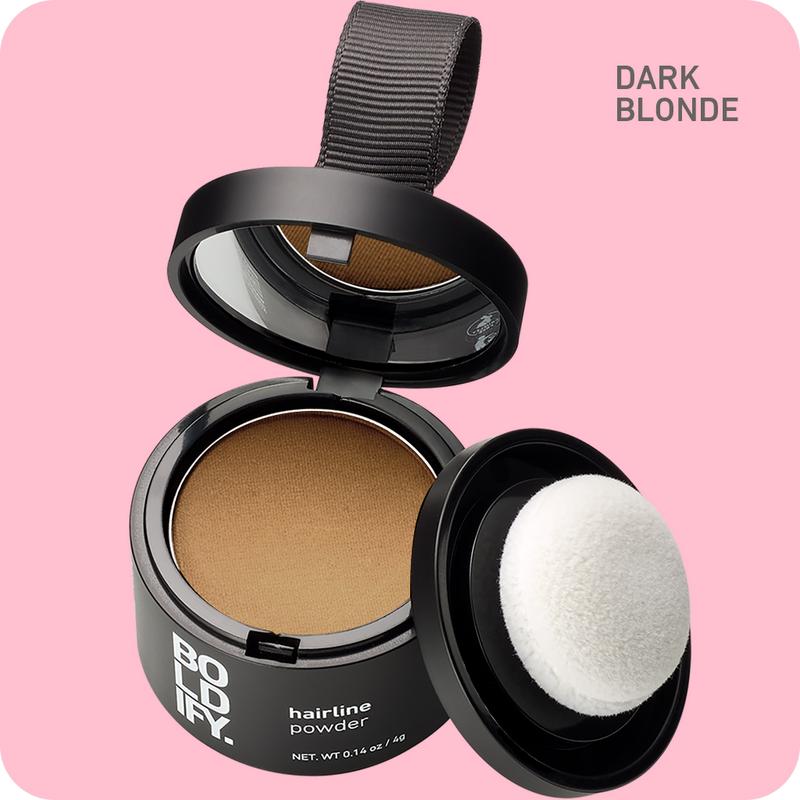 Hairline Powder - Root Touch Up Hair Color for Gray Coverage - Bald Spot Concealing Hair Powder for Women & Men - 48-Hour Stain-Proof - Haircare Thickening