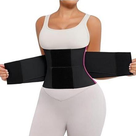 FeelinGirl Belt Waist Cincher Ab Belt Tummy Control Body Shaper with Triple Wrap WomenB Comfortable Fabrics Nylon Adjustable Multicolor Lady Festival Womenswear Lady Comfort Fabrics Womenswear Fits Sexy Waist Trainer
