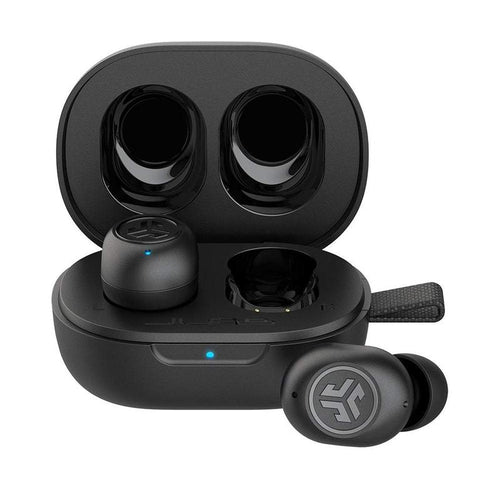 JLab JBuds Mini Earbuds - Smallest Bluetooth Earphones, IP55 Splash/Dust Proof, Custom EQ, Customizable Touch Controls, Safety Be Aware Mode, 20HR Battery Life, Earbuds For Sleeping, Android iPhone