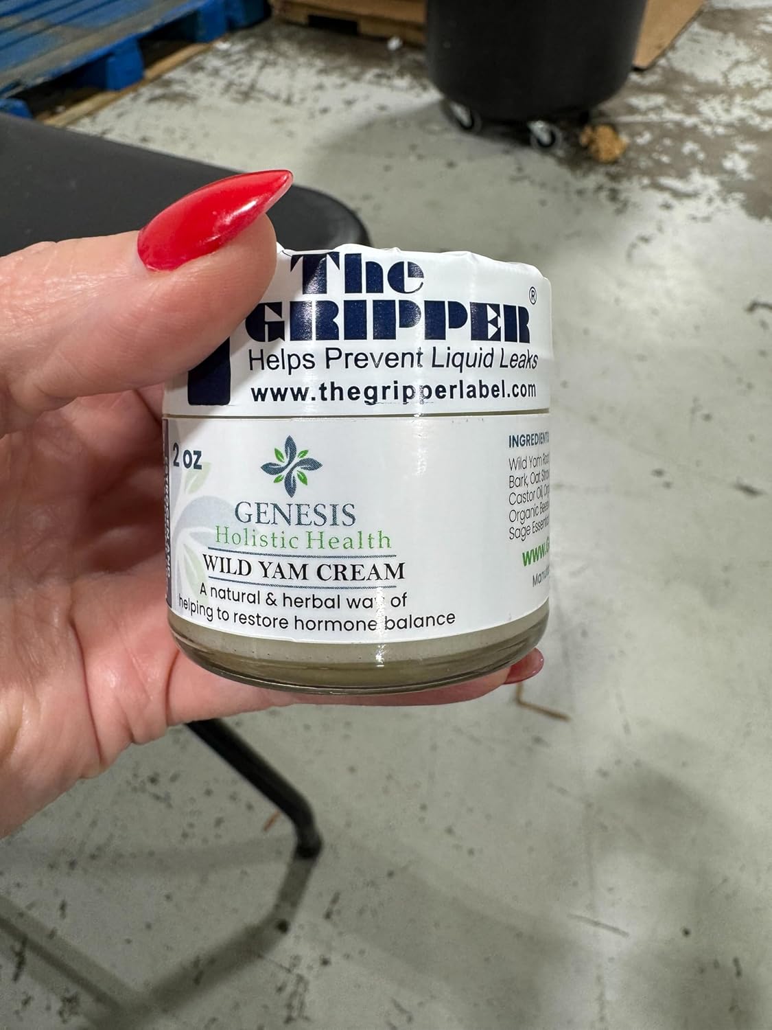 Genesis Wild Yam Root Cream, Organic Balancing Cream for Women, Deep Nourishment and Hydration, Made with Wild Yam Root, Chaste Tree Berry, and Red Clover, 4oz