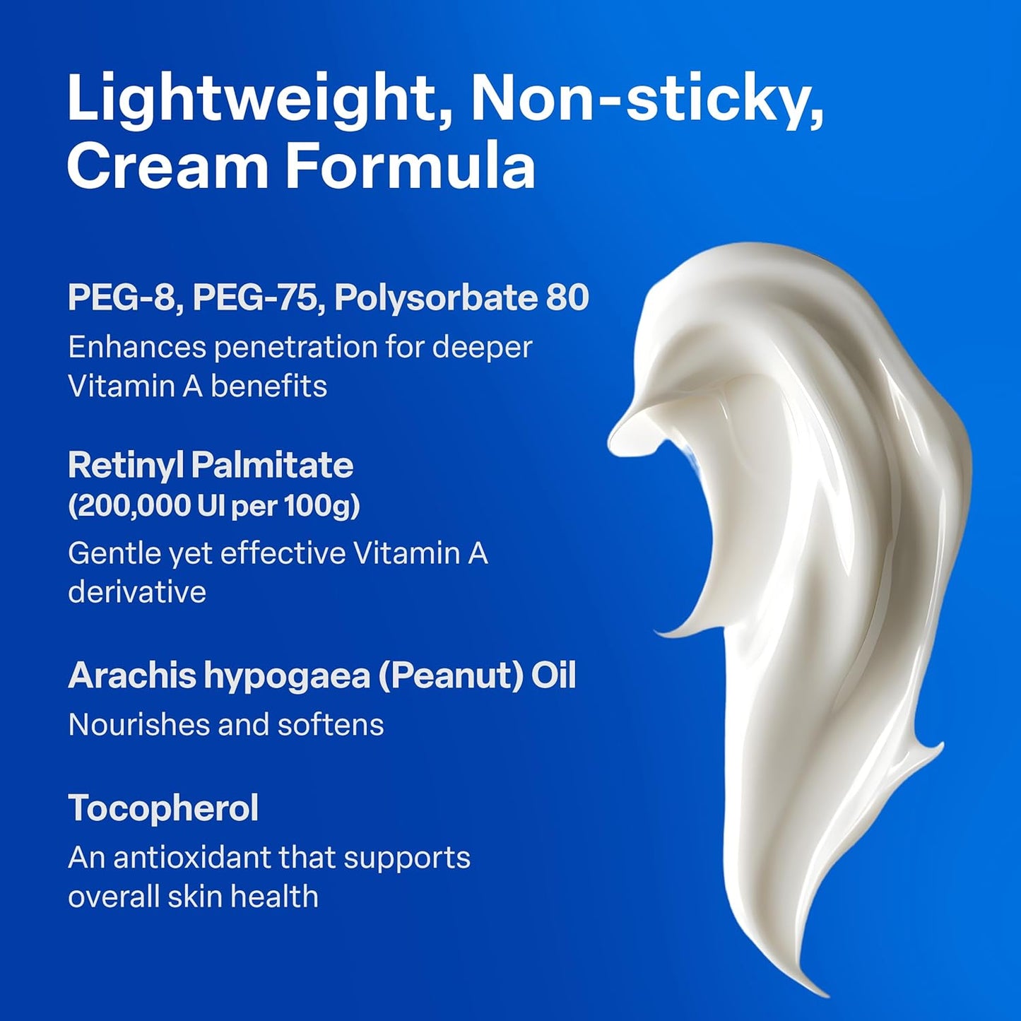 French Pharmacy Vitamin A (Retinoids) Lightweight Face Cream for Anti-Aging, Reduce Wrinkles, Prevents Acne Breakouts, and Hyperpigmentation - Skincare for Smooth, Radiant Skin - 50g Cream