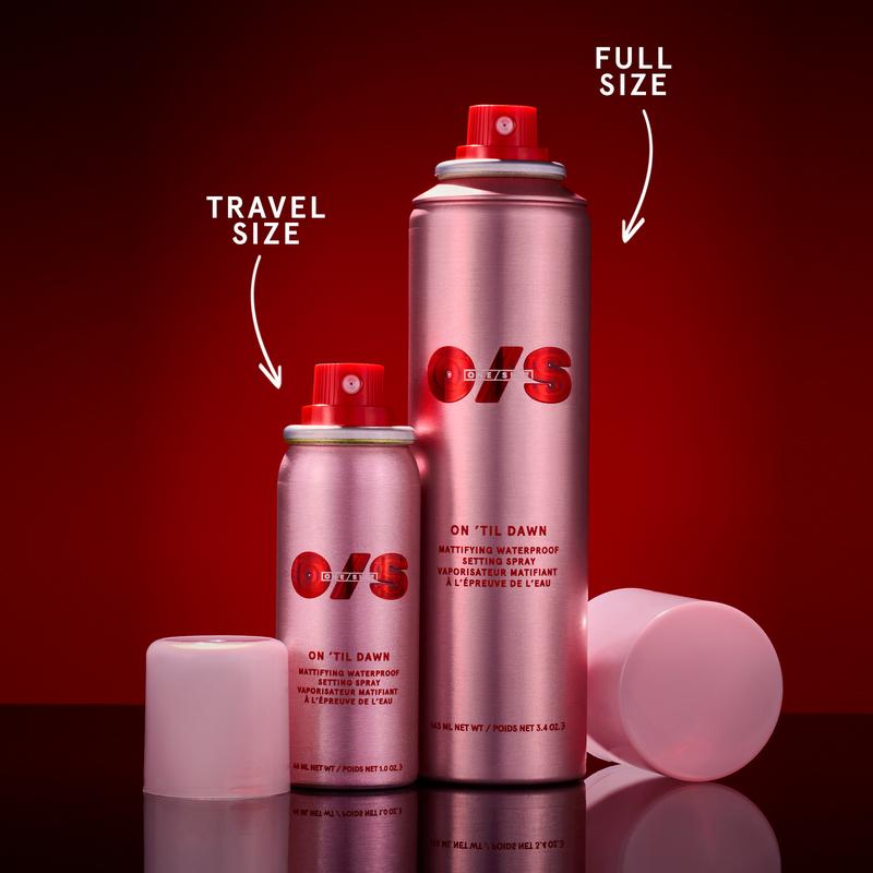 ONE/SIZE On 'Til Dawn Mattifying Waterproof Setting Spray 3.4 oz - Transferproof, 16 HR Matte Finish, Oil-Control & Pore-Tightening Formula