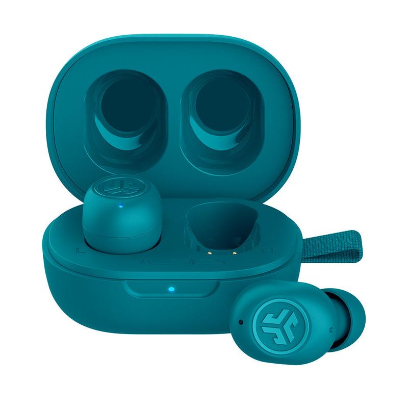 JLab JBuds Mini Earbuds - Smallest Bluetooth Earphones, IP55 Splash/Dust Proof, Custom EQ, Customizable Touch Controls, Safety Be Aware Mode, 20HR Battery Life, Earbuds For Sleeping,  Android iPhone