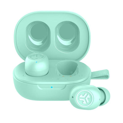 JLab JBuds Mini Earbuds - Smallest Bluetooth Earphones, IP55 Splash/Dust Proof, Custom EQ, Customizable Touch Controls, Safety Be Aware Mode, 20HR Battery Life, Earbuds For Sleeping,  Android iPhone