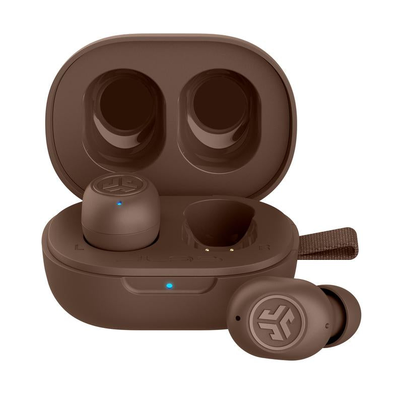 JLab JBuds Mini Earbuds - Smallest Bluetooth Earphones, IP55 Splash/Dust Proof, Custom EQ, Customizable Touch Controls, Safety Be Aware Mode, 20HR Battery Life, Earbuds For Sleeping,  Android iPhone