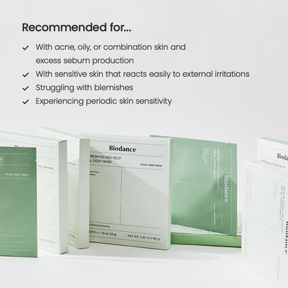 Bio-Collagen Real Deep Mask, Hydrating Overnight Hydrogel Mask, Pore Minimizing, Elasticity Improvement, Korean Skincare | 1.19oz(34g) x 4ea