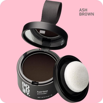 Hairline Powder - Root Touch Up Hair Color for Gray Coverage - Bald Spot Concealing Hair Powder for Women & Men - 48-Hour Stain-Proof - Haircare Thickening