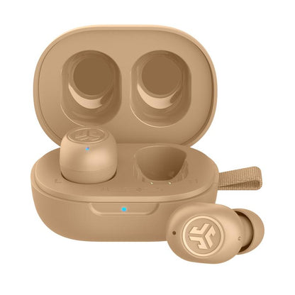 JLab JBuds Mini Earbuds - Smallest Bluetooth Earphones, IP55 Splash/Dust Proof, Custom EQ, Customizable Touch Controls, Safety Be Aware Mode, 20HR Battery Life, Earbuds For Sleeping,  Android iPhone