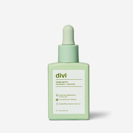 Divi Scalp Serum for Fuller, Thicker-Looking Hair & Healthy Scalp, 30ml - 1 Pack Haircare Blend