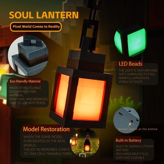 Funny Pixel Night Lamp 16-Color Changing Light USB-C Rechargeable Remote Control Version Four Lighting Modes for Bedroom Gaming Space Halloween Party Decoration Creative Birthday Gifts