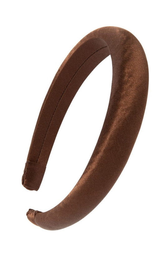 1" Padded Headband - Silk Charmeuse